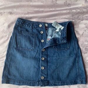 Vintage Tommy denim skirt